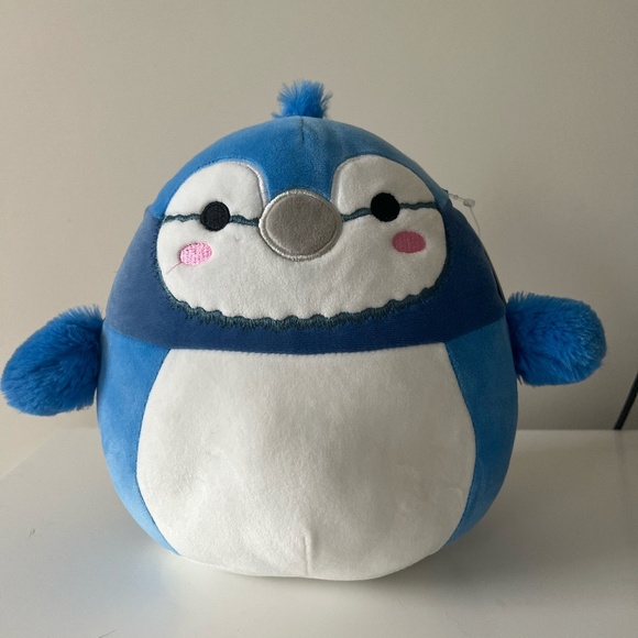 Squishmallows NEW 8" Babs the Blue Jay - Picture 1 of 3